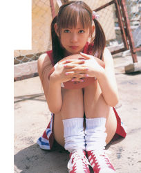 Rule 34 | american football, asian, cheerleader, cosplay, loose socks, nakagawa shoko, photo (medium), socks, twintails, upskirt