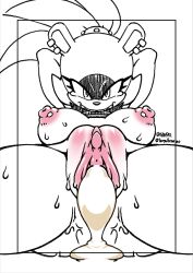 Rule 34 | absurdres, aku tojyo, breasts, cum, cum in pussy, highres, idw publishing, large breasts, pov, pussy, solo focus, sonic (series), surge the tenrec, uncensored
