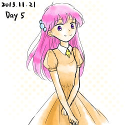 Rule 34 | 1990s (style), akazukin chacha, marin (marine-sky-earth), pink hair, retro artstyle, standing, tagme