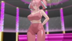 Rule 34 | 1girl, 3d, animated, artist request, ass, ass focus, ass shake, azur lane, bouncing breasts, breasts, bremerton (azur lane), cameltoe, cleavage, curvy, dancing, female focus, gradient background, gym uniform, hair ornament, heart pasties, highres, huge ass, jiggle, large breasts, looking at viewer, mikumikudance (medium), mole, mole on breast, multicolored hair, navel, nipples, panties, pants, pasties, shiny skin, sound, spanked, spanking, topless, twintails, two-tone hair, underwear, undressing, video, wide hips, yoga pants