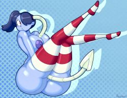 Rule 34 | 1girl, angstrom, ass, breasts, highres, large breasts, skullgirls, solo, squigly (skullgirls)