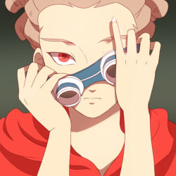Rule 34 | goggles, dreadlocks, inazuma eleven, inazuma eleven (series), kidou yuuto, red eyes