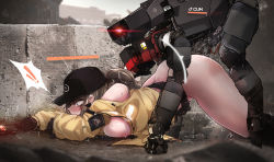Rule 34 | 1girl, ass, breasts, hat, long hair, nipples, ponytail, sex, tom clancy&#039;s the division 2