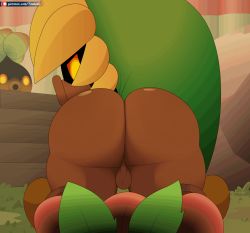 Rule 34 | 1boy, animated, animated gif, anus, ass, blonde hair, deku, deku link, hat, highres, huge ass, looking back, male focus, nintendo, outdoors, perineum, pov, puckered anus, sitting, sitting on person, skull kid, source request, testicles, the legend of zelda, the legend of zelda: majora&#039;s mask, thick thighs, thighs, trap, uncensored, wide hips, zenminch