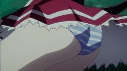 Rule 34 | 10s, 1girl, animated, animated gif, ass, cat tail, high school dxd, panties, screencap, skirt, solo, striped clothes, striped panties, tail, toujou koneko, underwear, wind, wind lift
