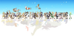 Rule 34 | 6+girls, ^ ^, african wild dog (kemono friends), african wild dog print, alpaca, alpaca ears, alpaca girl, alpaca suri (kemono friends), alpaca tail, american beaver (kemono friends), animal ears, animal print, antenna hair, antlers, arabian oryx (kemono friends), arm at side, arm up, armadillo ears, aurochs (kemono friends), backpack, bag, ball, bear, bear ears, bear girl, bear tail, beaver ears, beaver tail, bird, bird girl, bird tail, bird wings, black-tailed prairie dog (kemono friends), black hair, blonde hair, blue hair, blunt bangs, bodystocking, bow, bowtie, brown hair, bug, butterfly, camouflage, campo flicker (kemono friends), carrying, cat, cat ears, cat girl, cat tail, chameleon, chameleon tail, circlet, closed eyes, closed mouth, coat, common raccoon (kemono friends), cow, cow ears, crested porcupine (kemono friends), crossed arms, dark-skinned female, dark skin, different reflection, dog, dog ears, dog girl, dog tail, elbow gloves, emperor penguin (kemono friends), empty eyes, eurasian eagle owl (kemono friends), everyone, extra ears, ezo red fox (kemono friends), fennec (kemono friends), fennec fox, floating hair, forehead protector, fox, fox ears, fox girl, fox tail, from side, full body, fur collar, gazelle, gazelle ears, gentoo penguin (kemono friends), geta, giant armadillo (kemono friends), giraffe, giraffe ears, giraffe horns, giraffe print, glasses, gloves, golden snub-nosed monkey (kemono friends), green hair, grey hair, grey wolf (kemono friends), hat, hat feather, head wings, headphones, height difference, helmet, highres, hippopotamus, hippopotamus (kemono friends), hippopotamus ears, hologram, hood, hood up, horns, humboldt penguin (kemono friends), insect, jacket, jaguar, jaguar (kemono friends), jaguar ears, jaguar girl, jaguar print, jaguar tail, jaguarman series, japanese black bear (kemono friends), japanese crested ibis (kemono friends), kaban (kemono friends), kemono friends, kneeling, kokorori-p, leotard, lion, lion (kemono friends), lion ears, lion girl, lion tail, long hair, long sleeves, looking afar, looking at another, lucky beast (kemono friends), margay, margay (kemono friends), margay print, medium hair, mirai (kemono friends), monkey, monkey ears, monkey girl, monkey tail, moose, moose (kemono friends), moose ears, multicolored hair, multiple girls, necktie, northern white-faced owl (kemono friends), on shoulder, one-piece swimsuit, open mouth, orange hair, orange jacket, otter, otter ears, otter girl, otter tail, outstretched arm, owl, owl ears, panther chameleon (kemono friends), pants, pantyhose, paw stick, penguin, penguin tail, pith helmet, plaid necktie, plaid sleeves, plaid trim, pleated skirt, pointing, porcupine, porcupine ears, print gloves, print skirt, raccoon ears, raccoon girl, raccoon tail, red hair, red pantyhose, red shirt, reflection, reflective floor, reticulated giraffe (kemono friends), rhinoceros girl, rockhopper penguin (kemono friends), royal penguin (kemono friends), running, sand cat (kemono friends), serval, serval (kemono friends), shirt, shoebill, shoebill (kemono friends), shoes, short sleeves, shorts, shoulder carry, silhouette, silver fox (kemono friends), sitting on shoulder, skirt, small-clawed otter (kemono friends), smile, snake, snake tail, striped tail, swimsuit, tail, thighhighs, tsuchinoko (kemono friends), walking, white rhinoceros (kemono friends), wings, wolf, wolf ears, wolf girl, wolf tail