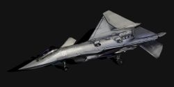 Rule 34 | ace combat, aircraft, airplane, airplane wing, asterozoa, commentary, english commentary, fighter jet, from above, grey background, highres, jet, landing gear, military, military vehicle, missile, no humans, open hatch, original, solo, vehicle focus, wheel
