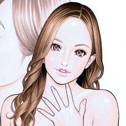 Rule 34 | 1girl, akb48, bare shoulders, brown eyes, brown hair, female focus, itano tomomi, izayoi seishin, lips, long hair, looking at viewer, md5 mismatch, resolution mismatch, smile, solo, source larger, upper body, white background