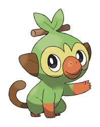 Rule 34 | arm up, artist request, black eyes, closed mouth, creatures (company), full body, game freak, gen 8 pokemon, grookey, happy, highres, looking up, nintendo, no humans, official art, outline, outstretched arm, pokemon, pokemon (creature), pokemon swsh, simple background, smile, solo, third-party source, transparent background, white outline