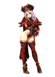 Rule 34 | 1girl, :d, arm behind back, armor, barbariank, boots, breasts, commentary, elbow gloves, english commentary, full body, gloves, hair between eyes, hat, head tilt, high heel boots, high heels, highres, leaning forward, leotard, light purple hair, long hair, looking at viewer, medium breasts, open mouth, pauldrons, red eyes, red footwear, red gloves, ribbed leotard, sally whitemane, shoulder armor, smile, solo, standing, thigh boots, thighhighs, transparent background, v-shaped eyebrows, warcraft, world of warcraft