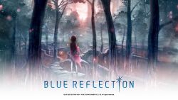 Rule 34 | blue reflection (series), blue reflection maboroshi ni mau shoujo no ken, fantasy, forest, highres, nature, official art, shirai hinako, tagme