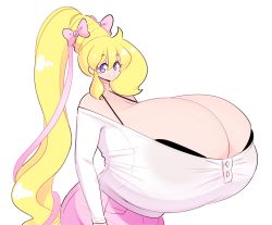 Rule 34 | 1girl, blonde hair, breasts, cassie (theycallhimcake), gigantic breasts, highres, solo, tagme, theycallhimcake