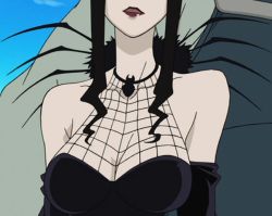 Rule 34 | 00s, arachne (soul eater), breasts, cleavage, large breasts, pale skin, soul eater, tagme