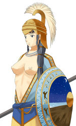 Rule 34 | 1girl, breasts, female focus, helmet, shield, solo, yuzuki jun (natrium nikki)