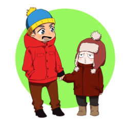 Rule 34 | 10s, 2boys, :d, bad id, bad pixiv id, black hair, blue eyes, boots, child, coat, con potata, green eyes, holding hands, hand in pocket, hat, jean-jacques leroy, male focus, multiple boys, open mouth, smile, snot, aged down, yuri!!! on ice, yuri plisetsky