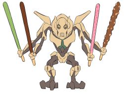 Rule 34 | candy, food, general grievous, pocky, star wars, tagme, white background