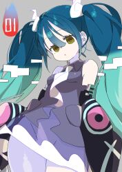 Rule 34 | 1girl, absurdres, creatures (company), game freak, ghost, ghost miku (project voltage), hatsune miku, highres, nintendo, pokemon, project voltage, solo, thick thighs, thighs, twintails, uruti 2388, vocaloid