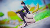 Rule 34 | 1boy, 1girl, 20s, 3d, amazon position, animated, artist name, ass, ass shake, bayonetta, bayonetta (series), bayonetta 2, black dress, black footwear, black hair, black panties, black thighhighs, blender (medium), blue eyes, blurry, blurry background, bouncing, bouncing breasts, bowsette, bowsette (cosplay), bracelet, breasts, breasts out, clothing aside, cosplay, crown, defeat, depth of field, detached sleeves, domination, dress, dutch angle, earrings, erection, femdom, glasses, grabbing, heels, hetero, high heels, highres, horns, huge ass, jewelry, kaisto, leg grab, legs, long legs, looking back, looping animation, lying, mario (series), medium breasts, mole, mole under mouth, nintendo, nipples, nude, on back, on ground, outdoors, panties, panties aside, penis, platinum games, pumping, riding, sega, sex, short hair, slapping, solo focus, sound, spiked armwear, spiked legwear, spiked shell, spiked tail, spikes, squatting, super mario bros. 1, tail, talking, testicles, thighhighs, uncensored, underwear, vaginal, video
