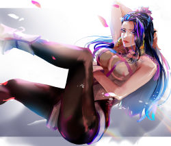 Rule 34 | 1girl, breasts, earrings, flower, hair flower, hair ornament, highres, jewelry, large breasts, long hair, luong, snk, the king of fighters