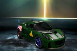 Rule 34 | american flag, car, car show, customized, flower, front, game, green tunic, link, lotus, lotus elise, motor vehicle, need for speed: undercover, nintendo, no humans, the legend of zelda, triforce, vehicle
