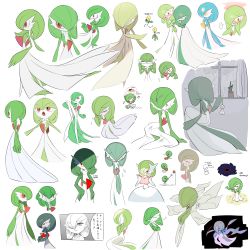 Rule 34 | ..., :&lt;, ^ ^, absurdres, alternate color, angry, arm behind head, arm support, arm up, arms at sides, arms behind back, back, bellsprout, black eyes, black hole, blue hair, blue skin, blush, blush stickers, bob cut, bowing, cheek pull, chibi, chibi inset, chips (food), clenched hands, clenched teeth, closed eyes, closed mouth, collarbone, colored skin, constricted pupils, crack, creatures (company), cropped torso, crossed arms, crying, curry, curry rice, curtains, dirty, doll, embarrassed, expressionless, female focus, fighting stance, flat chest, flower, flying sweatdrops, food, from above, from behind, from side, frown, full body, game freak, gardevoir, gen 1 pokemon, gen 3 pokemon, glowing, grass, green hair, green skin, grin, hair between eyes, hair over one eye, half-closed eyes, hand on own cheek, hand on own face, hand up, hands on own hips, hands on own chest, hands on own knees, hands up, happy, highres, holding, holding doll, holding hands, index finger raised, indoors, interlocked fingers, japanese text, kissing hand, kneeling, knees up, leaning to the side, leg up, legs together, looking back, looking up, lotosu, mega pokemon, motion lines, multicolored skin, multiple views, musical note, nintendo, nose blush, open mouth, outstretched arm, outstretched arms, own hands together, parted lips, plant, plate, pokemon, pokemon (creature), potato chips, potted plant, profile, rain, reach extender, reaching, red eyes, red flower, rice, running, sad, shaking head, shiny and normal, shiny pokemon, short hair, simple background, sitting, sketch, smile, speech bubble, spoken ellipsis, spoon, spread arms, spread legs, standing, standing on one leg, straight-on, streaming tears, string, surprised, sweat, talking, tears, teeth, telekinesis, teruterubouzu, tongue, tongue out, translation request, two-tone skin, upper body, v-shaped eyebrows, v arms, white background, white skin, window, x x, yellow eyes, yuri