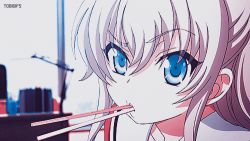 Rule 34 | 10s, animated, animated gif, blue eyes, charlotte (anime), lowres, tagme, tomori nao