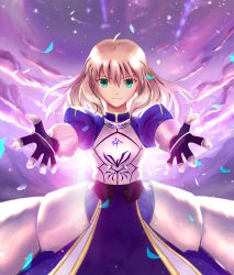 Rule 34 | ahoge, armor, armored dress, artist request, artoria pendragon (fate), blonde hair, fate/stay night, fate (series), green eyes, highres, saber (fate), solo, sword, weapon