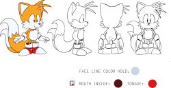 Rule 34 | character profile, character sheet, highres, multiple views, official art, sega, sonic (series), tails (sonic), turnaround