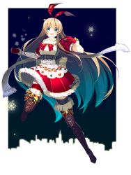 Rule 34 | 1girl, absurdres, alice (alice in wonderland), alice (grimms notes), alice in wonderland, asymmetrical legwear, bell, black thighhighs, blonde hair, blue eyes, boots, dress, gloves, grimms notes, highres, jingle bell, ktsis, leg up, long hair, mismatched legwear, open mouth, red dress, red gloves, red thighhighs, ribbon, scarf, smile, solo, thigh boots, thighhighs, very long hair