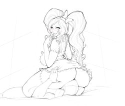 Rule 34 | 1girl, anon, ass, blush, bow, breasts, cunnilingus, deep skin, faceless, femdom, finger to mouth, forsaken, freckles, frills, from behind, girl on top, greyscale, hair bow, large breasts, lips, lm (legoman), long hair, miama, monochrome, nightgown, no panties, oral, original, parted lips, sitting, sitting on face, sitting on person, solo focus, stitches, thick thighs, thighs, twintails, warcraft, world of warcraft, zombie