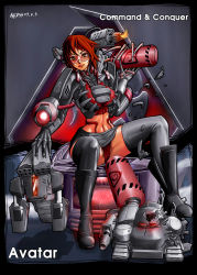 Rule 34 | avatar (command and conquer), brotherhood of nod, command &amp; conquer, nephlite, personification, red hair, short hair, tagme