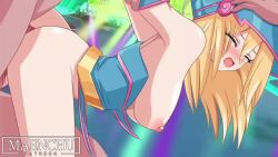 Rule 34 | 1girl, 3boys, anal, animated, ass, blonde hair, bouncing breasts, breasts, cum, cum in ass, cum in pussy, dark magician girl, double penetration, ejaculation, maenchu, multiple boys, nipples, penis, sex, sound, tagme, vaginal, video, x-ray, yu-gi-oh!