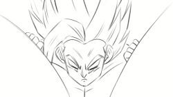 Rule 34 | animated, couple, cunnilingus, dragon ball, dragon ball super, dragon ball super super hero, funsexydragonball, gohan beast, highres, husband and wife, muscular, muscular male, oral, pov, red eyes, sound, spot color, tagme, tempting, videl, video