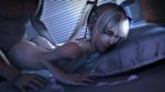 Rule 34 | 1boy, 1girl, 3d, animated, ass, bed, blonde hair, blue eyes, dead or alive, doggystyle, hetero, highres, long hair, marie rose, nude, sex, sex from behind, shiboishi, sound, tagme, twintails, video, video