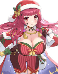Rule 34 | 1girl, absurdres, breasts, fire emblem, fire emblem engage, fire emblem heroes, gonzarez, hat, highres, large breasts, nintendo, official alternate costume, red eyes, red hair, red hat, solo, yunaka (fire emblem)