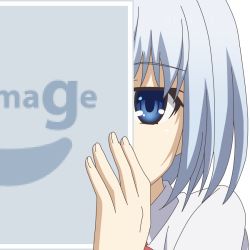 Rule 34 | 10s, 1girl, blue eyes, date a live, mugen ouka, no image, pixiv, short hair, silver hair, solo, tobiichi origami, vector trace