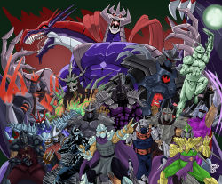 Rule 34 | 6+boys, absurdres, ancient demon shredder, armor, batman (series), batman vs tmnt, black cape, cape, character request, claws, copyright request, crossover, cyber shredder, dc comics, demon, dragon, dragon horns, dragon wings, dual persona, garth2the2ndpower, glowing, glowing eyes, green eyes, green ranger shredder, helmet, highres, horns, huge filesize, mask, mecha shredder, mighty morphin power rangers, monster, multiple boys, multiple persona, ninja, power rangers, red cape, red eyes, rise of the teenage mutant ninja turtles, scales, scarf, sharp teeth, shoulder armor, shredder (2003), shredder (2012), shredder (80s), shredder (idw), shredder (mirage comics), shredder (movie), shredder (tmnt), super mutation shredder, super shredder (2012), super shredder (movie), teenage mutant ninja turtles, teenage mutant ninja turtles (1990 movie), teenage mutant ninja turtles (2003), teenage mutant ninja turtles (2012), teenage mutant ninja turtles (80s), teenage mutant ninja turtles (idw), teenage mutant ninja turtles (mirage comics), teenage mutant ninja turtles tournament, teeth, tengu shredder, tmnt/power rangers, tmnt: back to the sewer, weapon, western dragon, wings