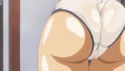 Rule 34 | 00s, 1girl, animated, animated gif, ass, blush, bosshi, breasts, brown hair, cameltoe, censored, fat mons, female pubic hair, green eyes, head tilt, hip focus, huge ass, large breasts, long hair, looking at viewer, lowres, mizugi kanojo, mizuho (mizugi kanojo), one-piece swimsuit, ponytail, pubic hair, pussy, red hair, screencap, see-through, smile, solo, standing, swimsuit, white one-piece swimsuit, wide hips