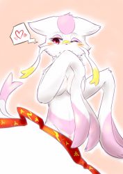 Rule 34 | 1girl, artist request, breasts, creatures (company), furry, game freak, gen 5 pokemon, highres, mienshao, nintendo, pokemon, pokemon (creature), pussy, red eyes