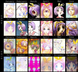 Rule 34 | 00s, 1girl, abstract, cyclops, hiiragi tsukasa, leica, lucky star, one-eyed, surreal, traditional media, what, what?