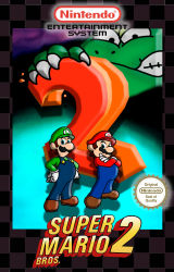 Rule 34 | 2boys, angry, blue eyes, brothers, claws, crossed arms, crown, facial hair, frog, hand on own hip, hat, highres, looking at viewer, luigi, mario, mario (series), multiple boys, mustache, nintendo, parody, siblings, sonic (series), sonic the hedgehog 2, super mario bros. 2, title, wart (mario)
