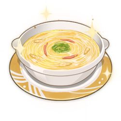 Rule 34 | artist request, bowl, commentary, english commentary, food, food focus, game cg, garnish, genshin impact, lowres, no humans, noodles, official art, plate, simple background, sparkle, still life, third-party source, transparent background