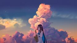 Rule 34 | 1girl, highres, photo background, sky, tagme, wallpaper