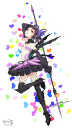 Rule 34 | 10s, 1girl, armor, black gloves, black hair, black princess, black skirt, blush, boots, breasts, briska, circle skirt, cross, cross necklace, detached sleeves, fishnet pantyhose, fishnets, flat chest, full body, gloves, high heels, holding, holding weapon, jewelry, long sleeves, necklace, pantyhose, polearm, red eyes, revealing clothes, six heart princess, skirt, small breasts, solo, spear, teiue tamaki, tiara, weapon, white background