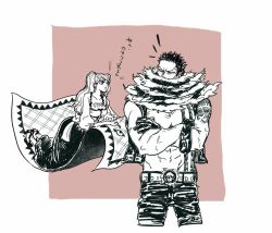 Rule 34 | 1boy, 1girl, age difference, brother and sister, charlotte katakuri, charlotte pudding, one piece, siblings
