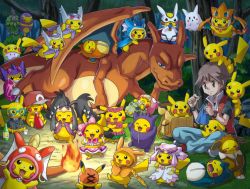 Rule 34 | 1boy, ash ketchum, ash ketchum (cosplay), bellsprout, bespectacled, bottle, bow, burmy, burmy (plant), cameo, camping, charizard, charizard (cosplay), closed eyes, clothed pokemon, cosplay, cosplay pikachu, creatures (company), diancie, diancie (cosplay), eevee, eevee (cosplay), ekans, ekans (cosplay), fiery tail, fire, flame-tipped tail, flower, flower necklace, game freak, gen 1 pokemon, gen 3 pokemon, gen 4 pokemon, gen 6 pokemon, gengar, gengar (cosplay), glasses, goomy, gyarados, gyarados (cosplay), hand on own chin, happy, hat, jewelry, ketchup, knitting, latias, latios, legendary pokemon, lei, magikarp, magikarp (cosplay), mawile, md5 mismatch, mega charizard y, mega charizard y (cosplay), mega latias, mega latias (cosplay), mega latios, mega latios (cosplay), mega mawile, mega mawile (cosplay), mega pokemon, mega sableye, mega sableye (cosplay), mega slowbro, mega slowbro (cosplay), mythical pokemon, necklace, night, nintendo, on head, pikachu, pikachu (cosplay), pikachu libre, pikachu pop star, pincushion, pokemoa, pokemon, pokemon (anime), pokemon (classic anime), pokemon (creature), pokemon ep042, pokemon frlg, pokemon on head, red (pokemon), sableye, sleeping, slowbro, snorlax, snorlax (cosplay), tail, too many, too many pikachu, umbrella