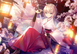 Rule 34 | &gt;:), 1girl, arm grab, black bow, blurry, blurry background, boots, bow, branch, brown footwear, closed mouth, commentary request, depth of field, fate/grand order, fate (series), flower, glint, grey eyes, hair between eyes, hair bow, holding, holding sheath, holding sword, holding weapon, japanese clothes, kagachi saku, katana, kimono, koha-ace, lantern, light brown hair, long sleeves, looking at viewer, oil-paper umbrella, okita souji (fate), okita souji (koha-ace), pink flower, pink kimono, red bow, red skirt, red umbrella, sheath, short kimono, skirt, smile, solo, sword, umbrella, unsheathing, v-shaped eyebrows, weapon, wide sleeves