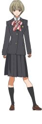 Rule 34 | 1girl, akebi-chan no serafuku, black jacket, black skirt, black socks, blazer, bow, bowtie, brown eyes, brown footwear, brown hair, closed mouth, collared shirt, diagonal-striped bow, diagonal-striped bowtie, diagonal-striped clothes, dress shirt, full body, highres, jacket, kneehighs, loafers, long sleeves, looking at viewer, minakami riri, official art, pleated skirt, red bow, red bowtie, roubai academy school uniform (new), shirt, shoes, short hair, simple background, skirt, sleeves past wrists, socks, solo, standing, striped clothes, tachi-e, transparent background, white shirt