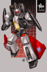 Rule 34 | 2013, dated, decepticon, deviantart username, franciscoetchart, glowing, glowing eyes, insignia, mecha, missile, ramjet, realistic, red eyes, robot, rocket launcher, science fiction, signature, transformers, watermark, weapon