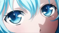 Rule 34 | 10s, animated, animated gif, blue eyes, blue hair, denpa onna to seishun otoko, non-web source, solo, touwa erio
